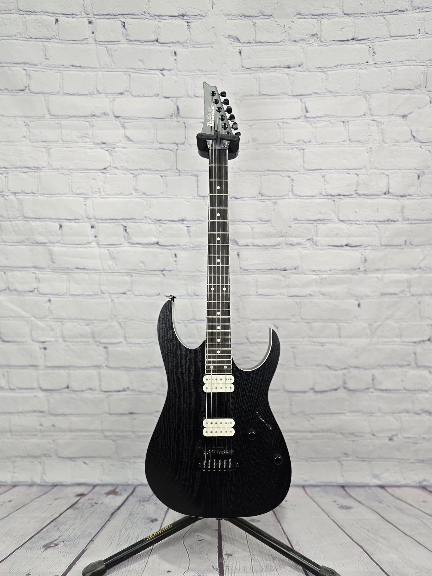 Ibanez Prestige RGR652AHBF WK 6 String Electric Guitar Weathered Black