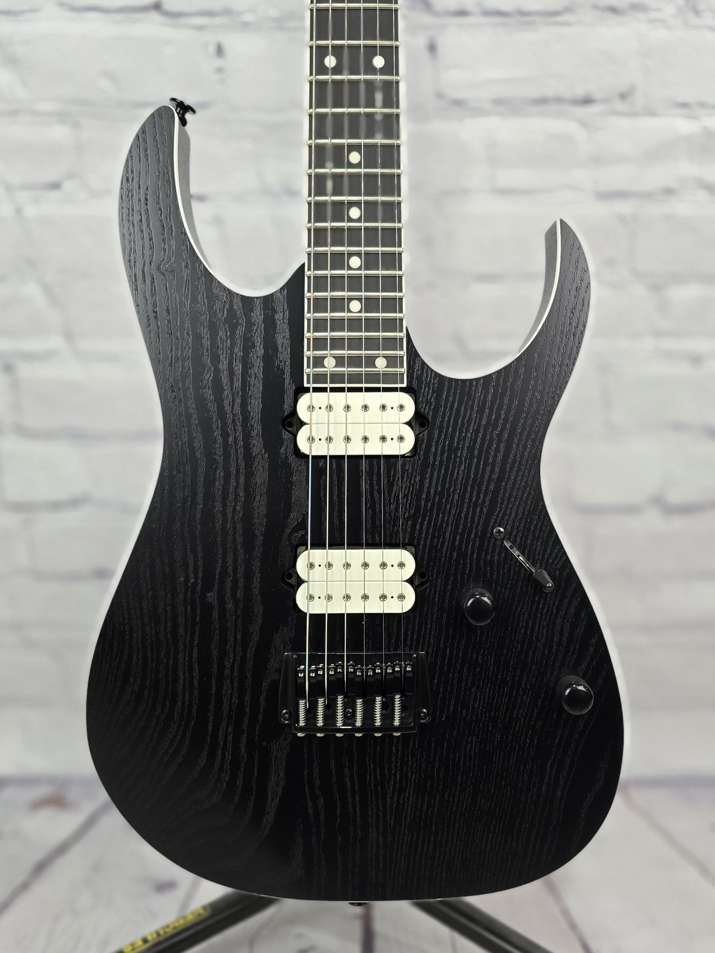 Ibanez Prestige RGR652AHBF WK 6 String Electric Guitar Weathered Black