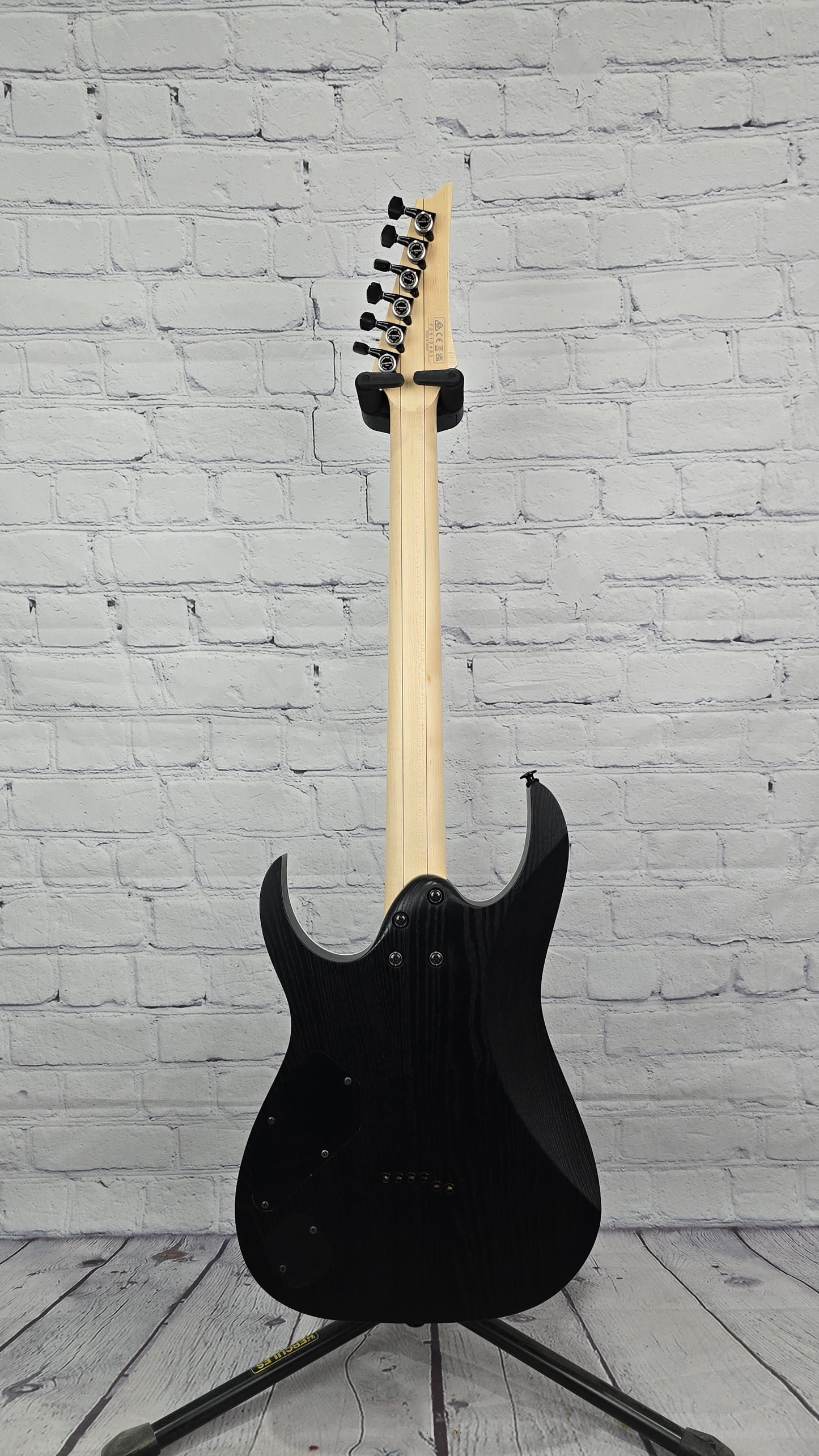 Ibanez Prestige RGR652AHBF WK 6 String Electric Guitar Weathered Black