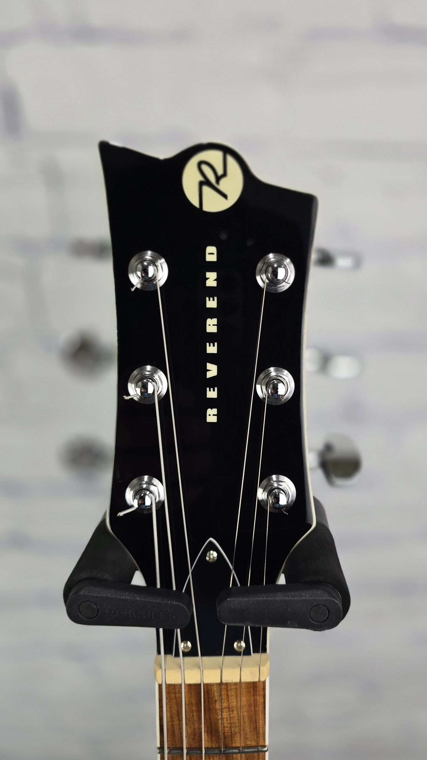 USED Reverend Roundhouse II 6 String Electric Guitar Italian Purple