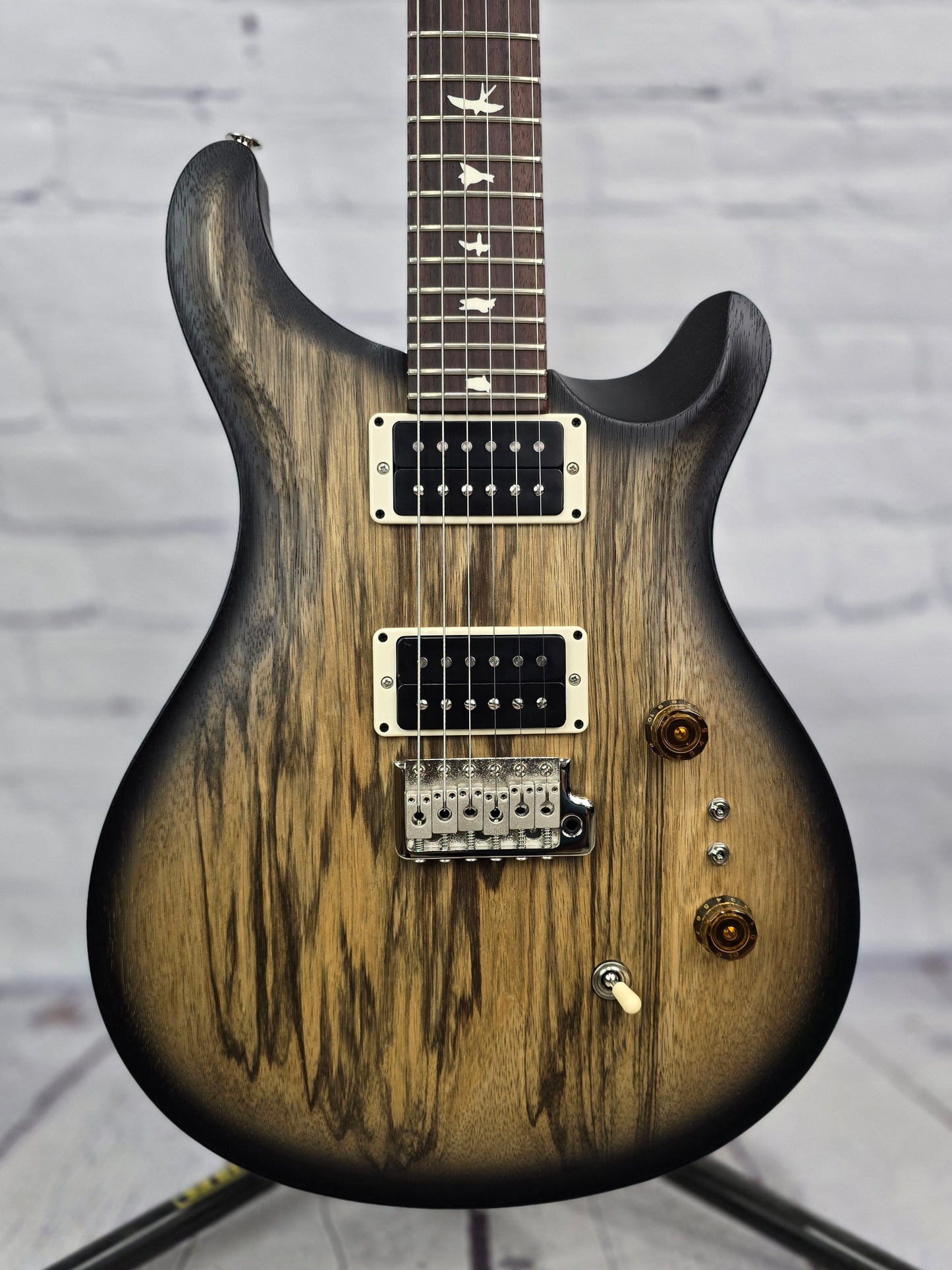 Paul Reed Smith PRS CE24-08 Black Limba Limited Edition Electric Guitar Natural Smokeburst