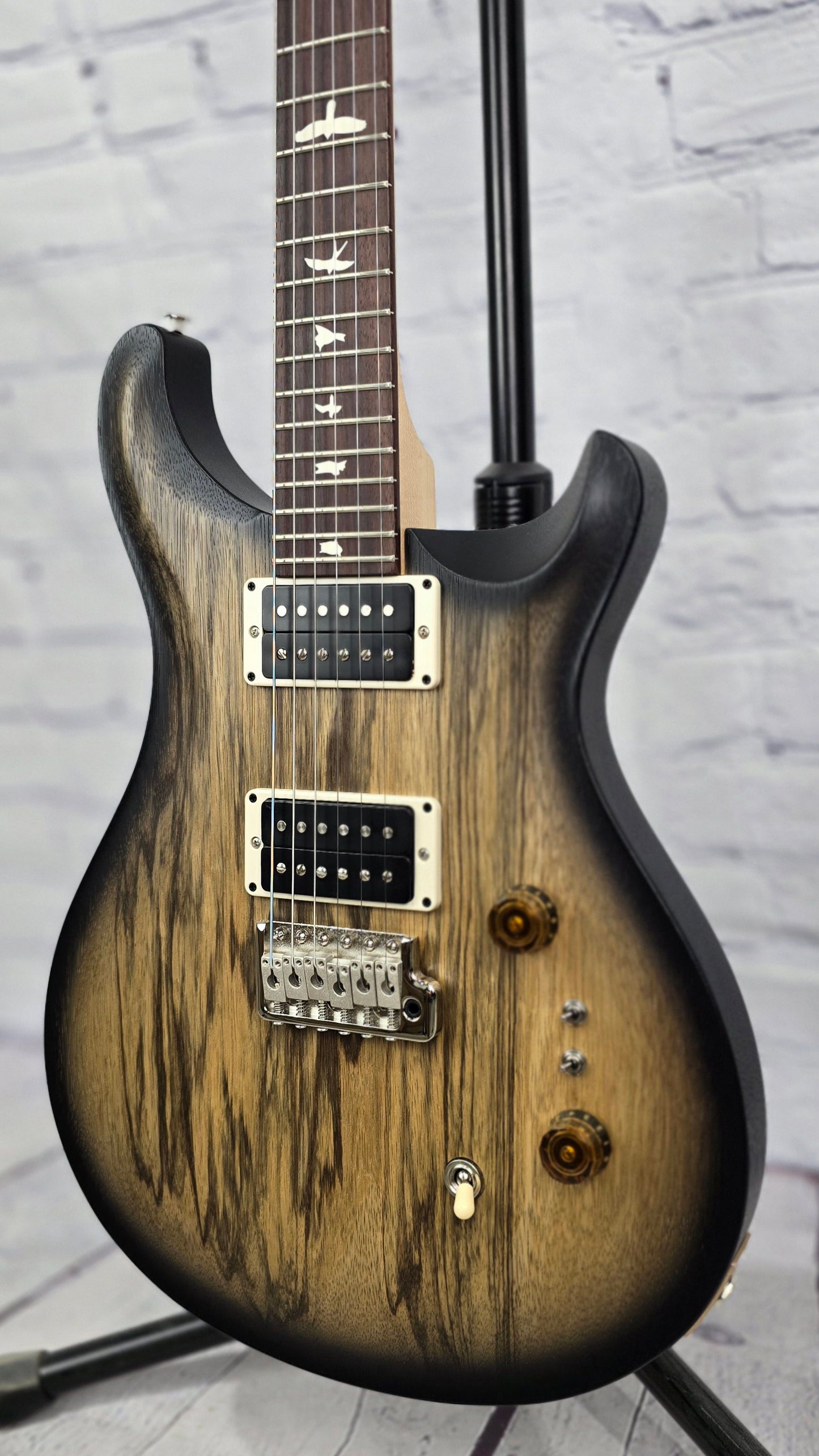 Paul Reed Smith PRS CE24-08 Black Limba Limited Edition Electric Guitar Natural Smokeburst