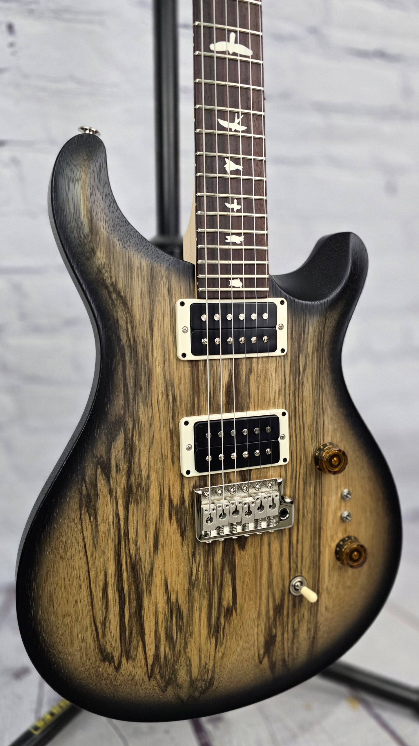 Paul Reed Smith PRS CE24-08 Black Limba Limited Edition Electric Guitar Natural Smokeburst