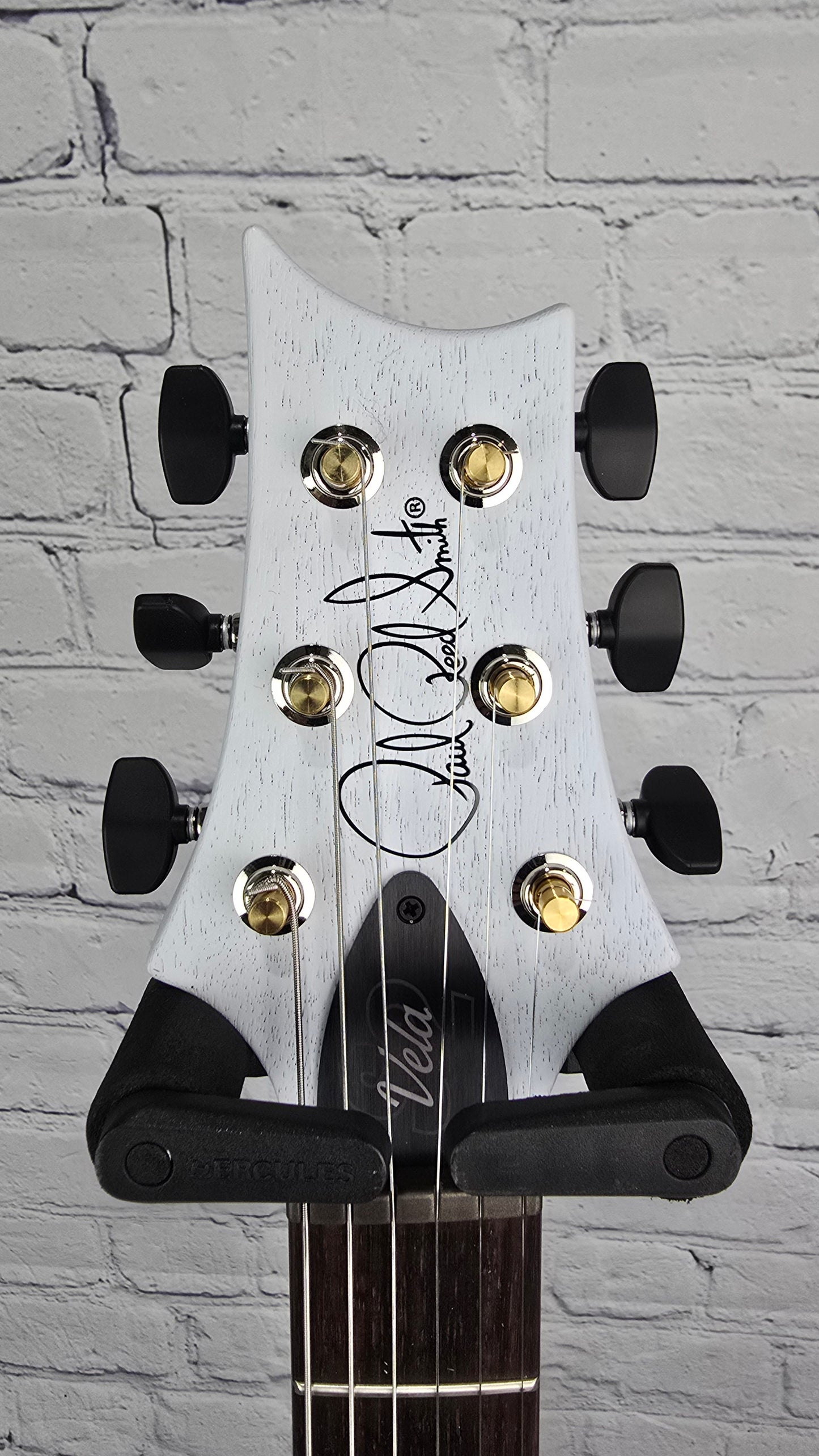 Paul Reed Smith PRS S2 Vela Semi-Hollow Satin Electric Guitar Pearl White