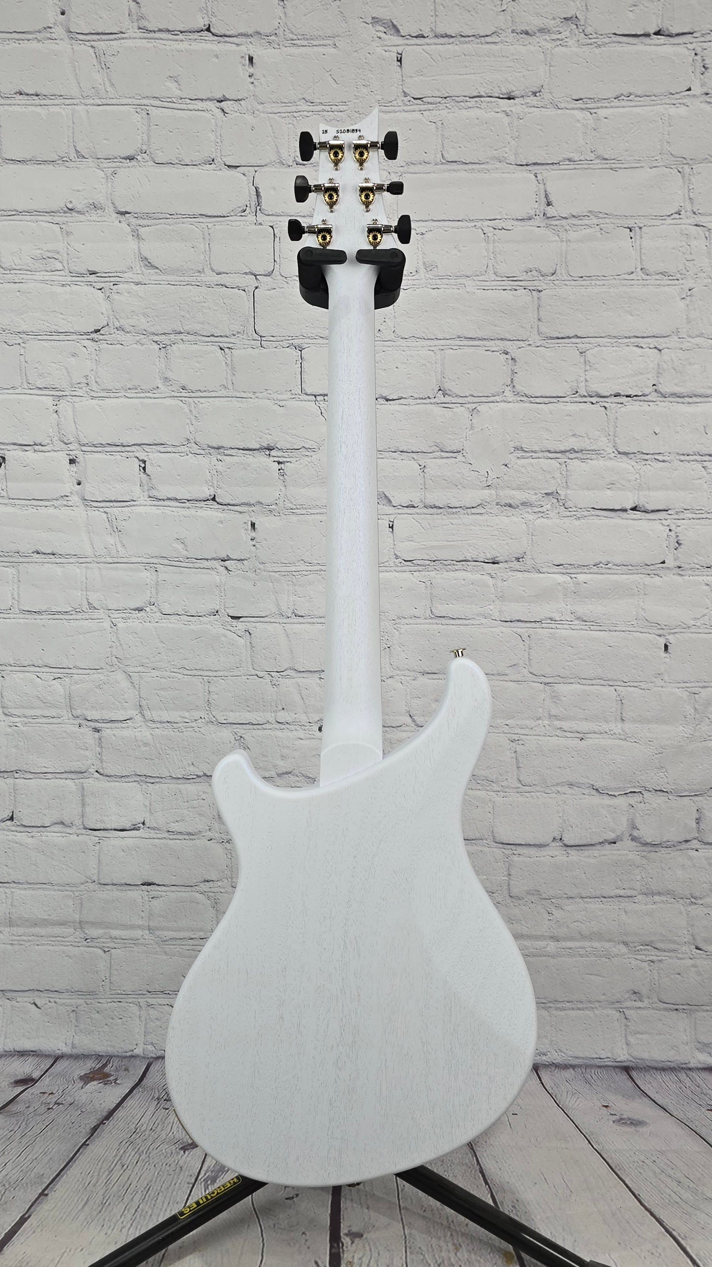 Paul Reed Smith PRS S2 Vela Semi-Hollow Satin Electric Guitar Pearl White