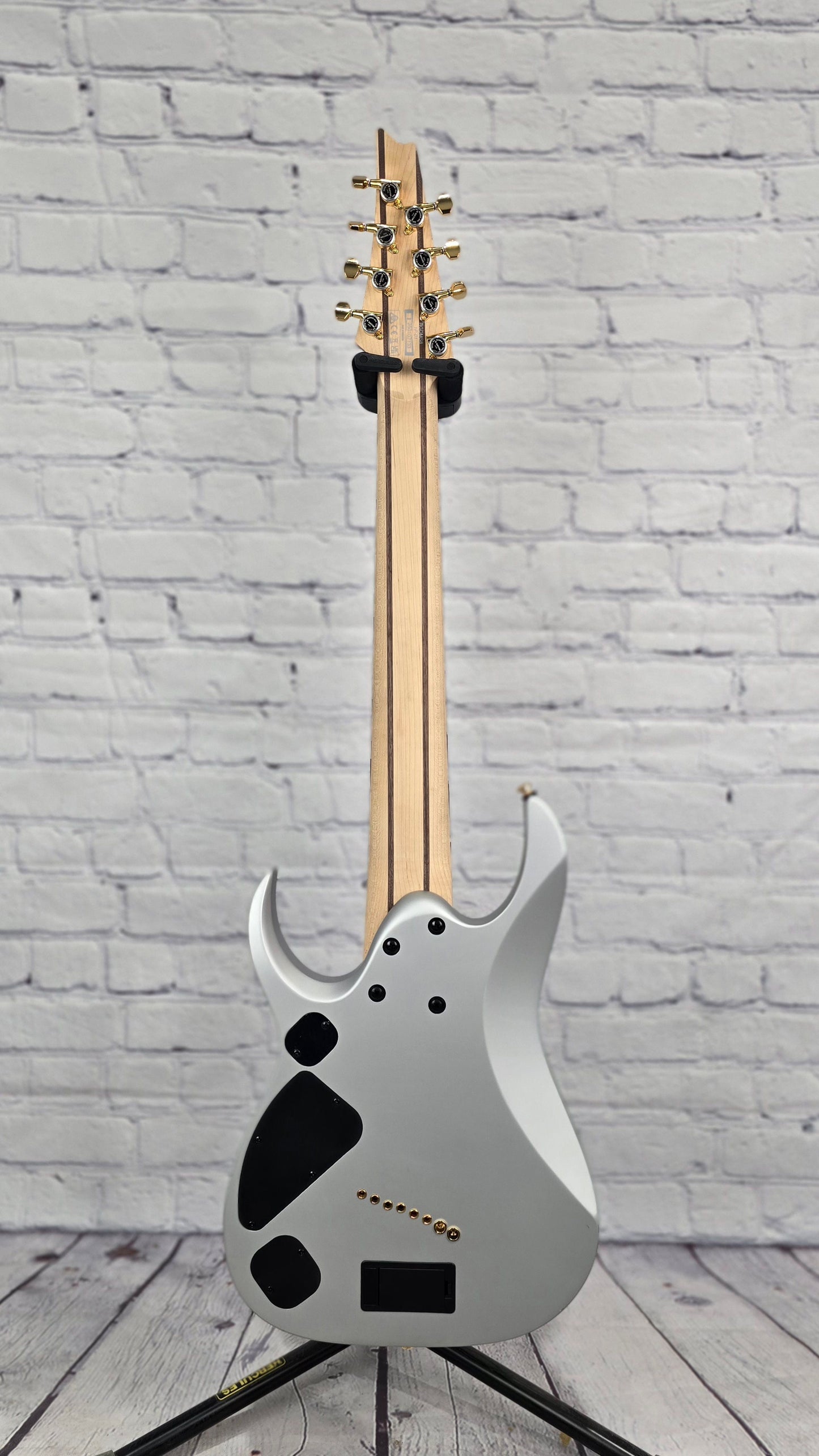 Ibanez Axe Design Lab RGDMS8 CSM 8 String Multiscale Electric Guitar Classic Silver Matte