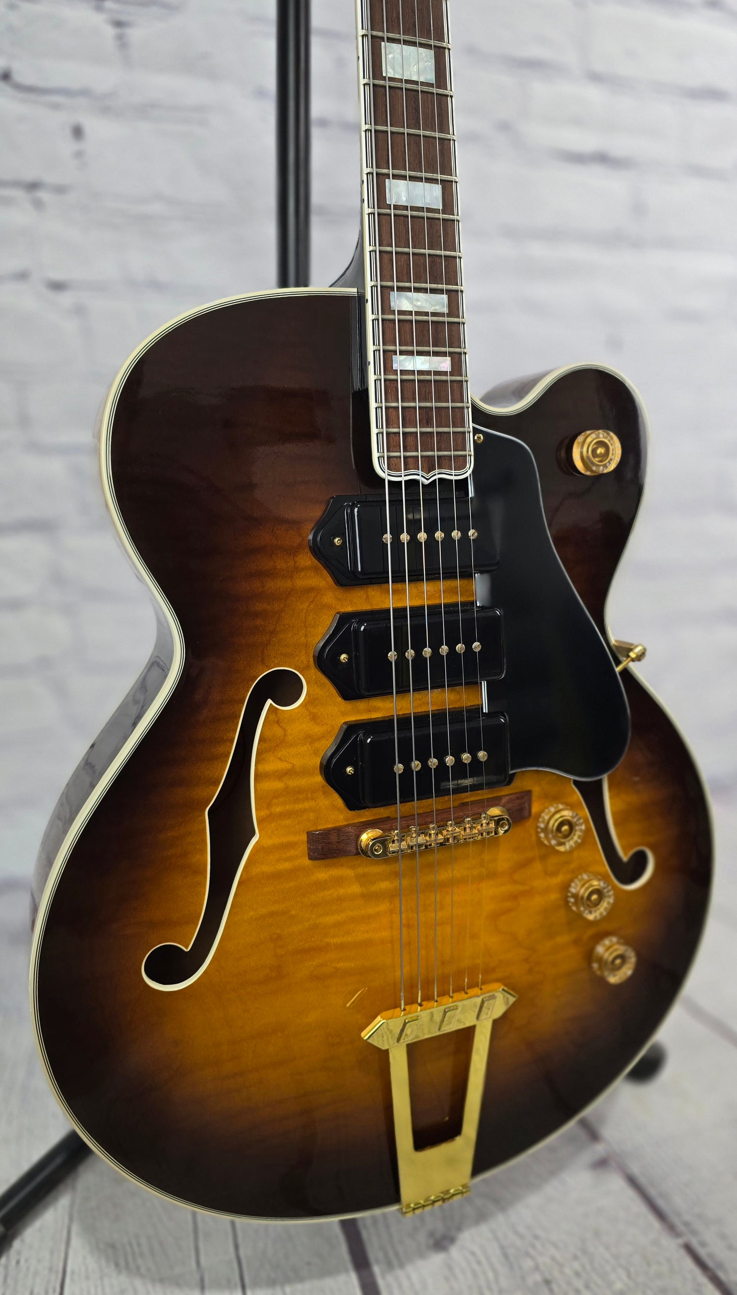 USED Gibson Custom Shop ES-5 Alnico Hollowbody 1997 Electric Guitar Tobacco Burst