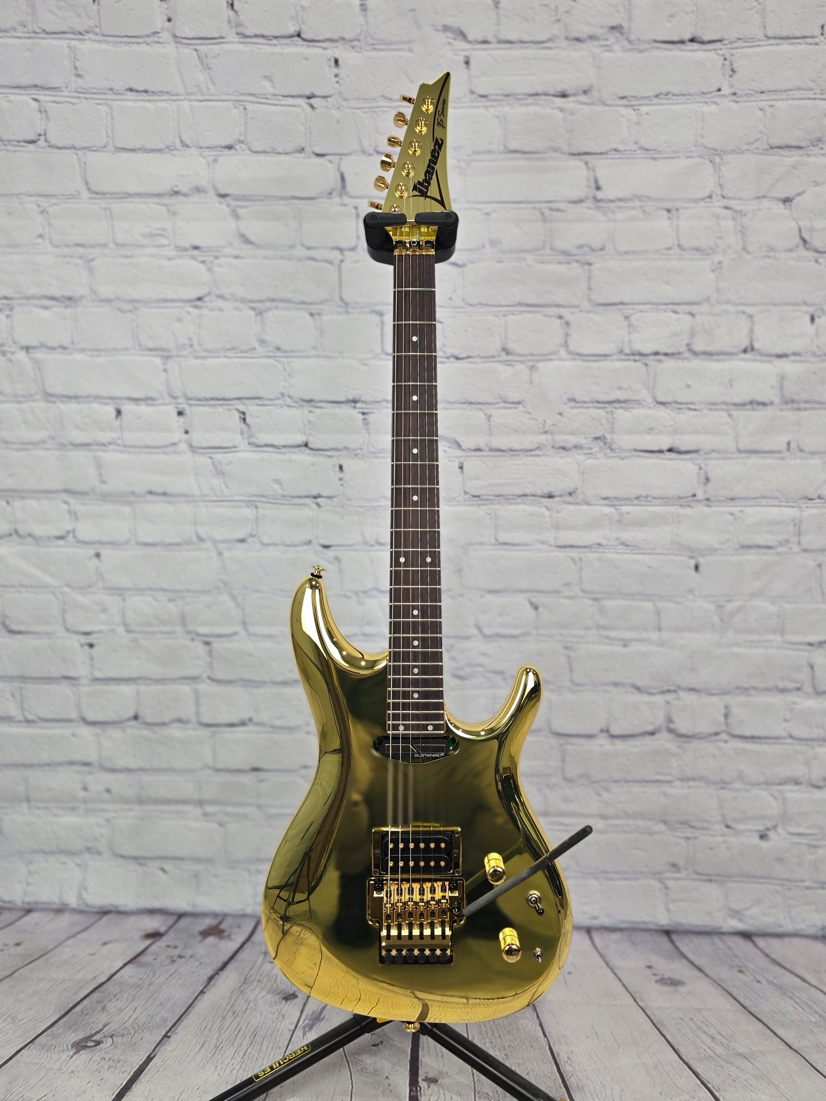 Ibanez JS1GD Joe Satriani Signature 6 String Electric Guitar Gold Boy ...