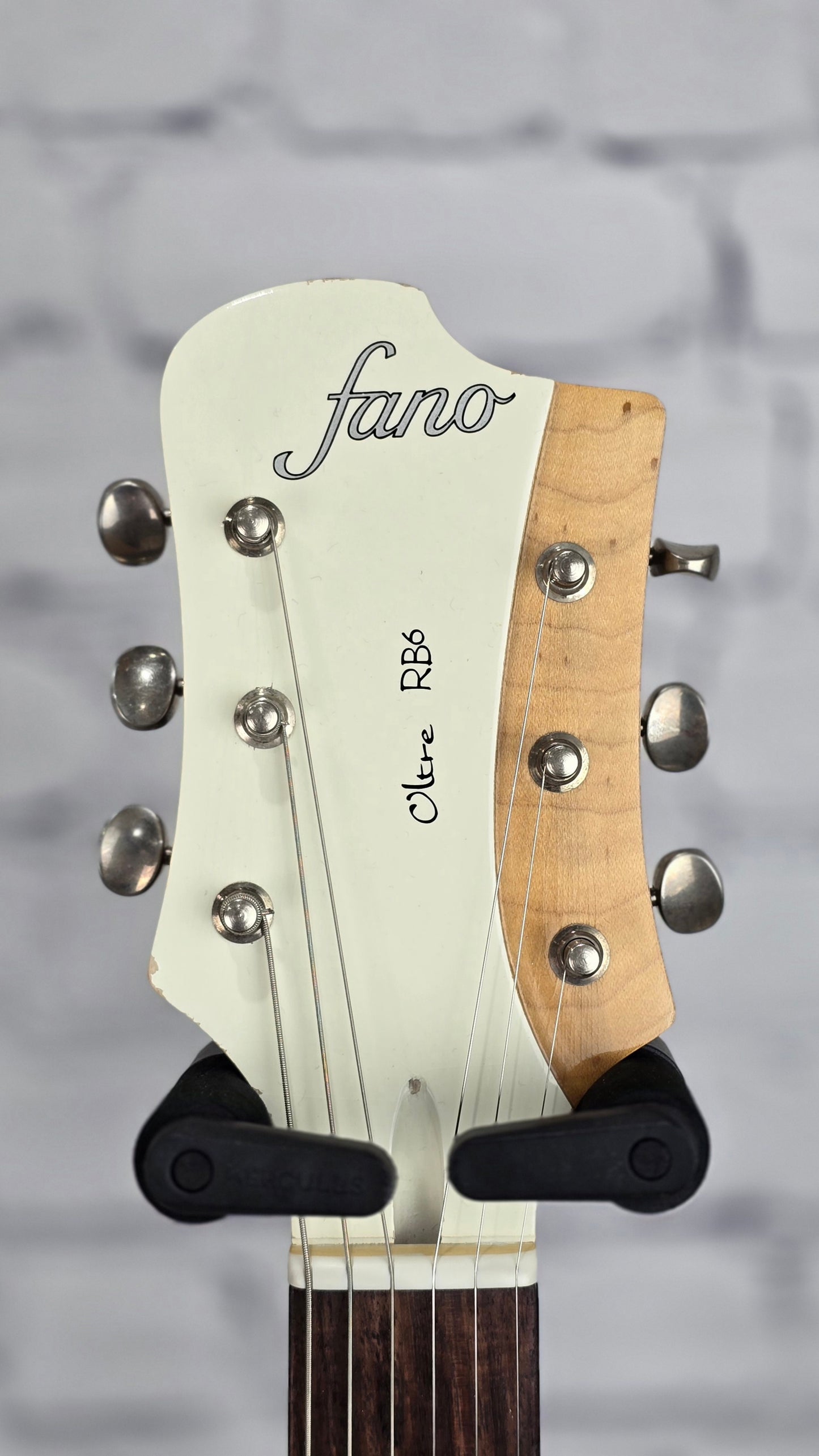 Fano Guitar RB6 Oltre 6 String Electric Guitar Olympic White