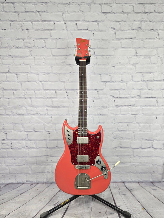Frank Brothers Sonar 6 String Electric Guitar Tahitian Coral