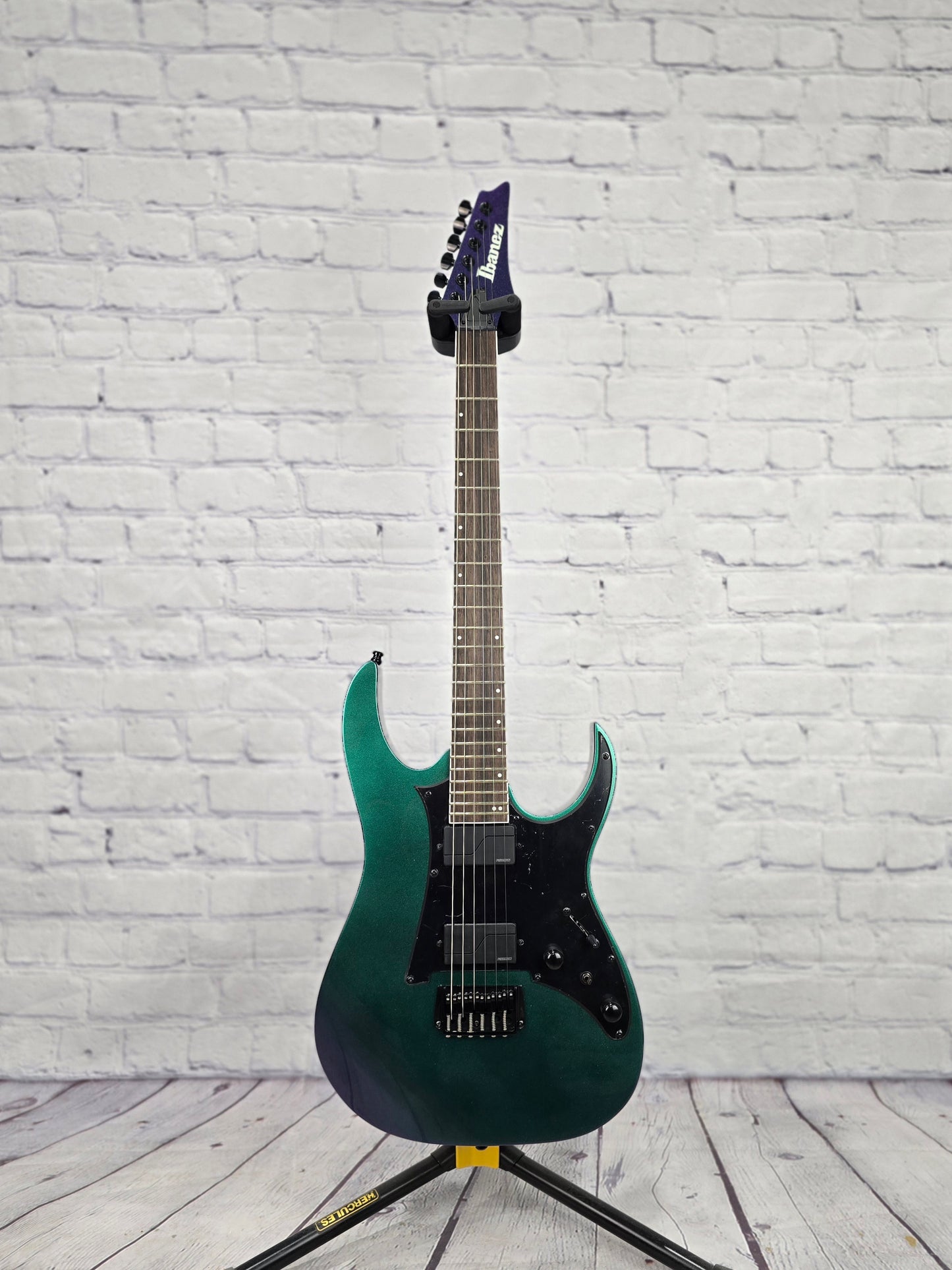 Ibanez Axion Label RG631ALF BCM 6 String Electric Guitar Blue Chameleon