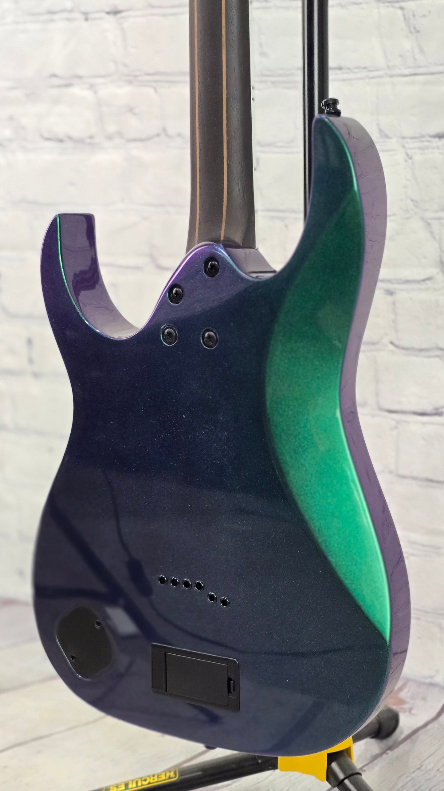 Ibanez Axion Label RG631ALF BCM 6 String Electric Guitar Blue Chameleon