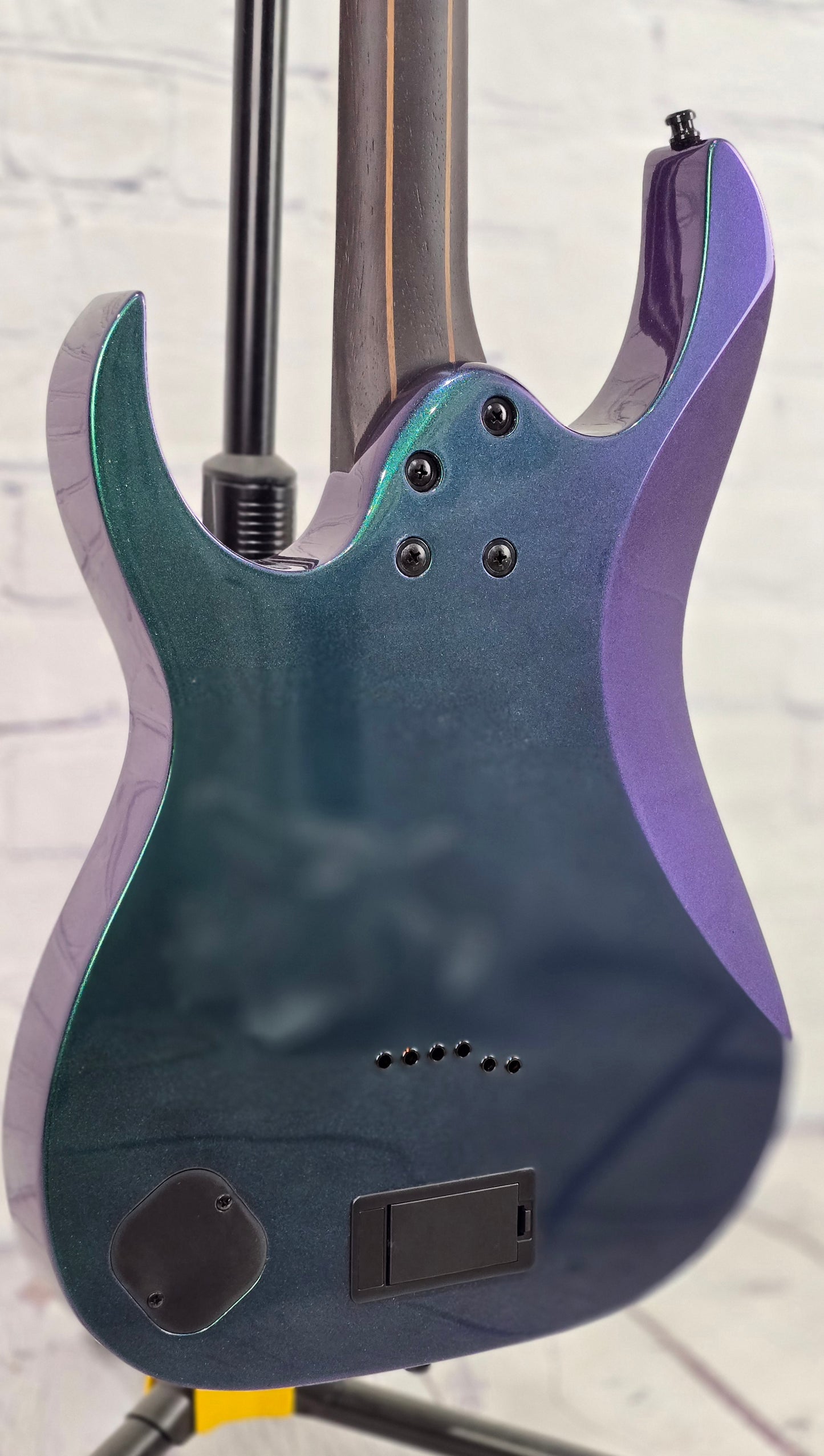 Ibanez Axion Label RG631ALF BCM 6 String Electric Guitar Blue Chameleon