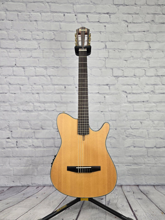 Ibanez FRH10N NTF 6 String Nylon Acoustic Guitar Natural Flat
