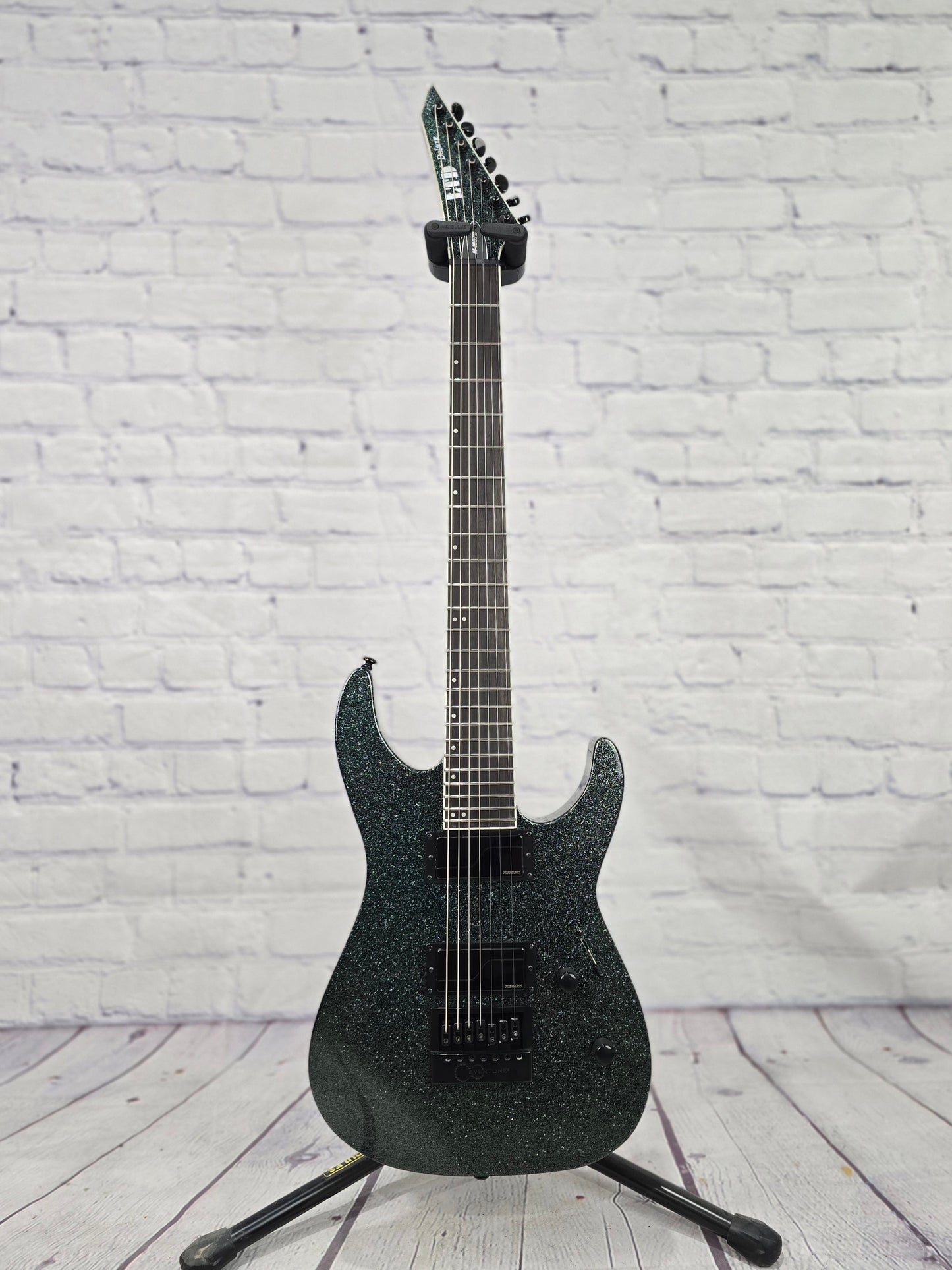 ESP LTD M-1007B ET 7 String Baritone Guitar Granite Sparkle