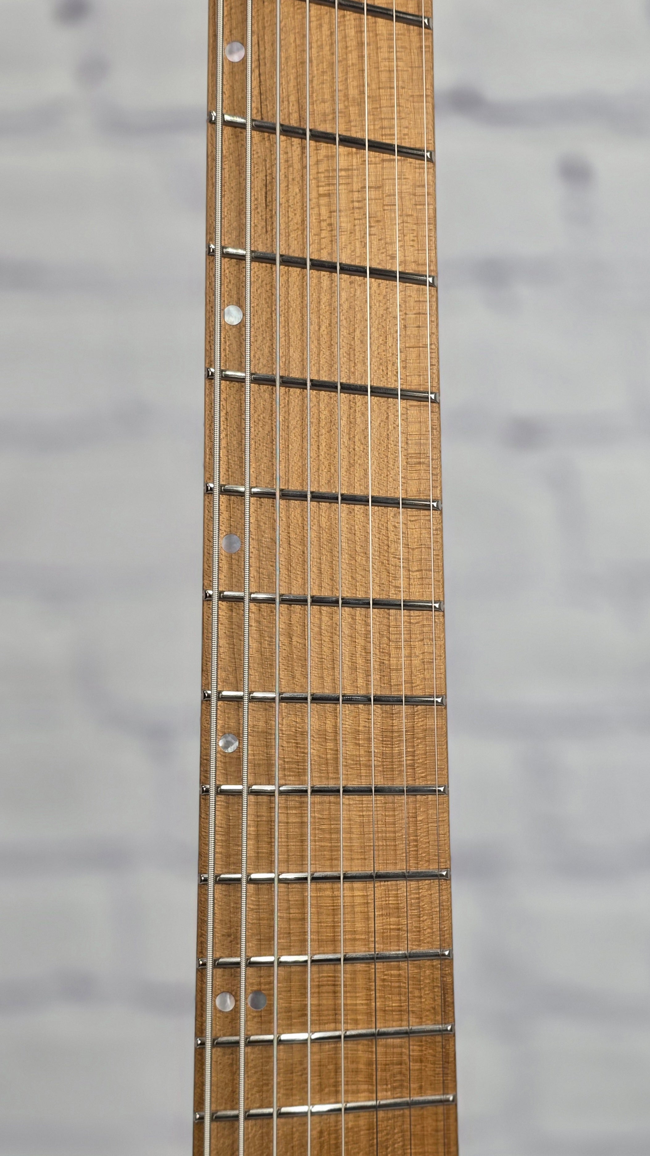USED Kiesel Zeus 8 String Multiscale Electric Guitar Surf Green