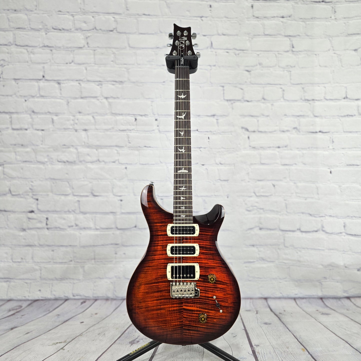 Paul Reed Smith PRS Guitars SE Studio 6 String Electric Guitar Orange Tiger Smokeburst