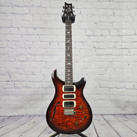 Paul Reed Smith PRS Guitars SE Special Semi-Hollow 6 String Electric Guitar Orange Tiger Smokeburst