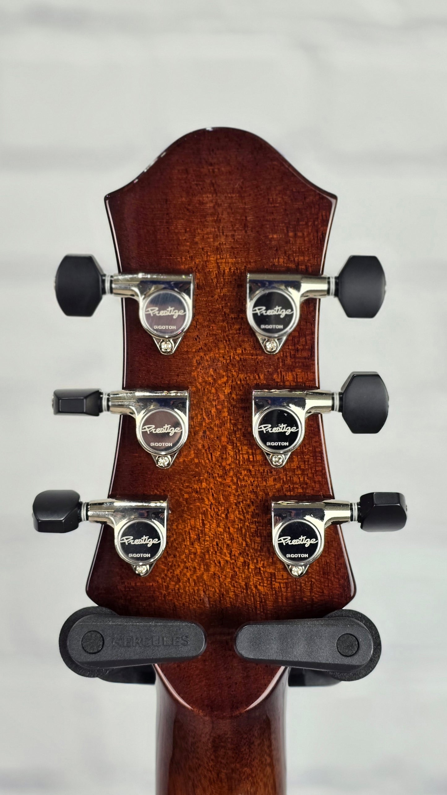 Prestige Guitars Master Built Elite 6 String Electric Guitar Tiger Eye Burst