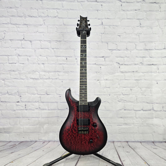 Paul Reed Smith PRS Guitars Mark Holcomb Custom 24 Core 6 String Electric Guitar Fire Smokeburst