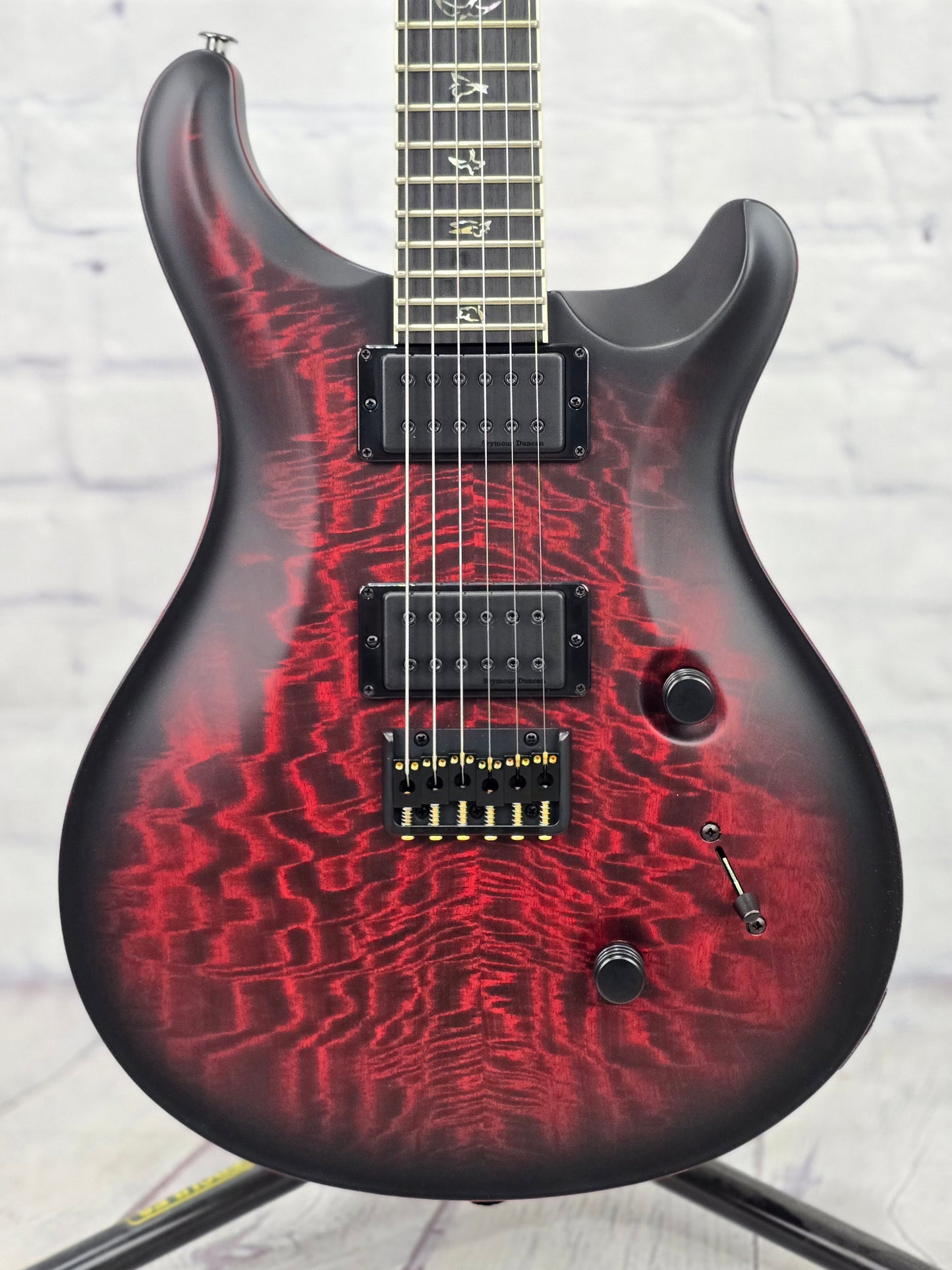 Paul Reed Smith PRS Guitars Mark Holcomb Custom 24 Core 6 String Electric Guitar Fire Smokeburst