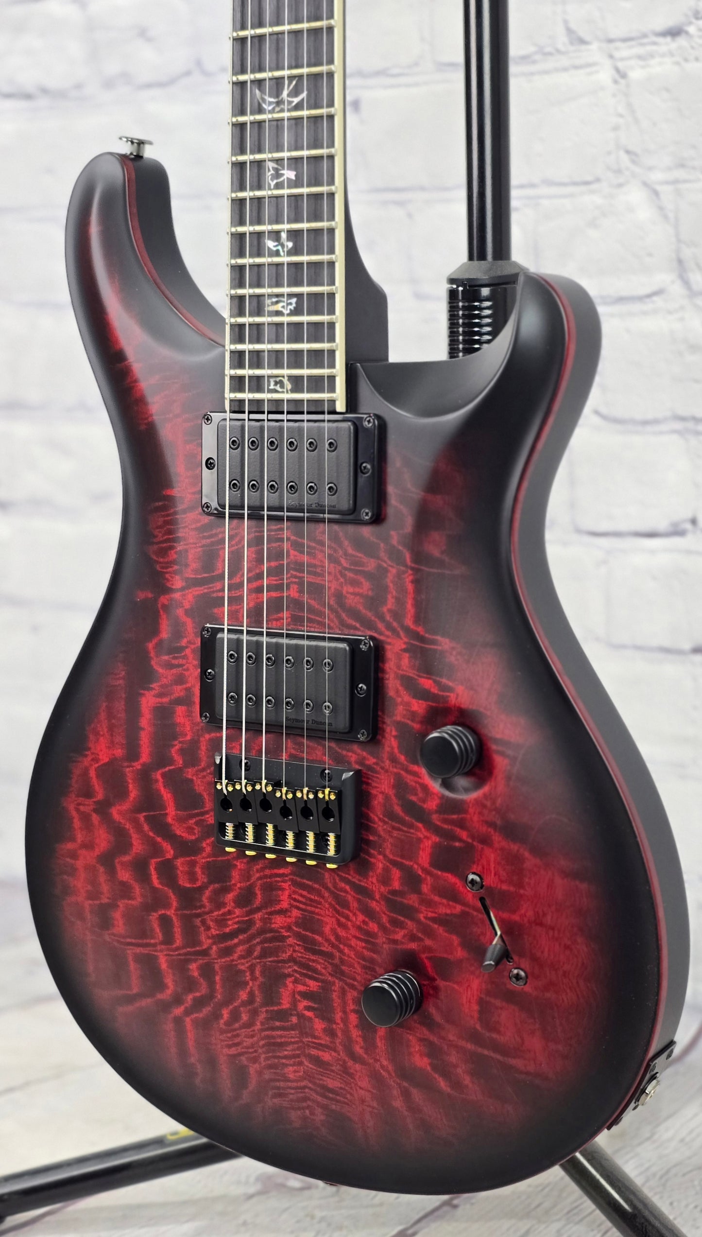 Paul Reed Smith PRS Guitars Mark Holcomb Custom 24 Core 6 String Electric Guitar Fire Smokeburst