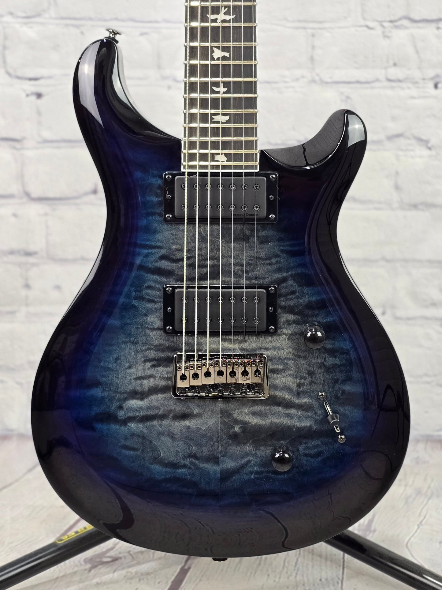 Paul Reed Smith PRS SE Mark Holcomb SVN 7 String Electric Guitar Holcomb Blue Burst