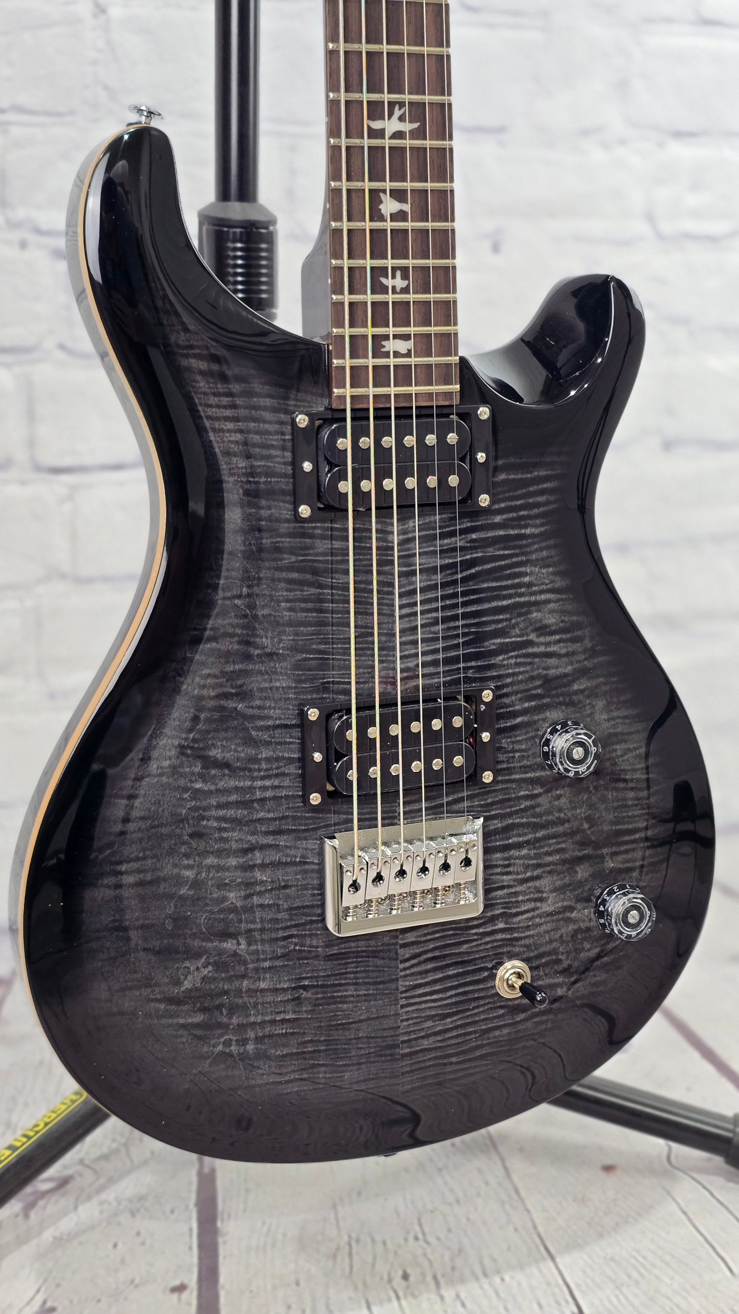 Paul Reed Smith PRS SE 277 Baritone 27.7" Electric Guitar Charcoal Burst