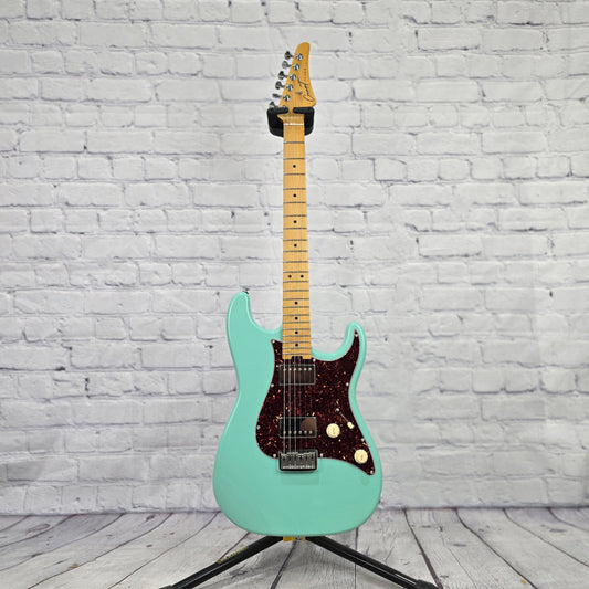 Cream T Guitars Polaris Standard Electric Guitar GUITAR-X Pickup Swapping Seafoam Green