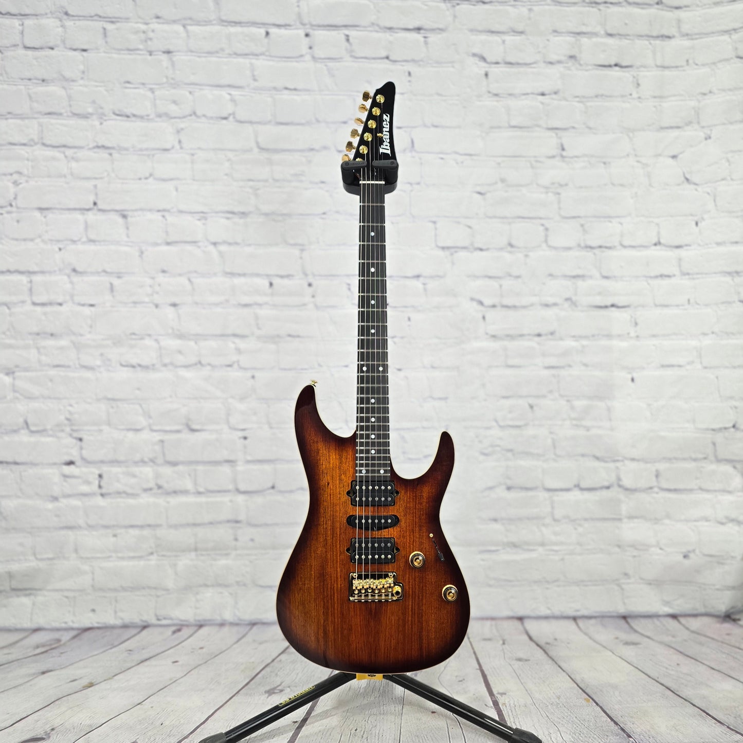 Ibanez Premium AZ47P2K DEB 6 String Electric Guitar Koa Dragon's Eye Burst