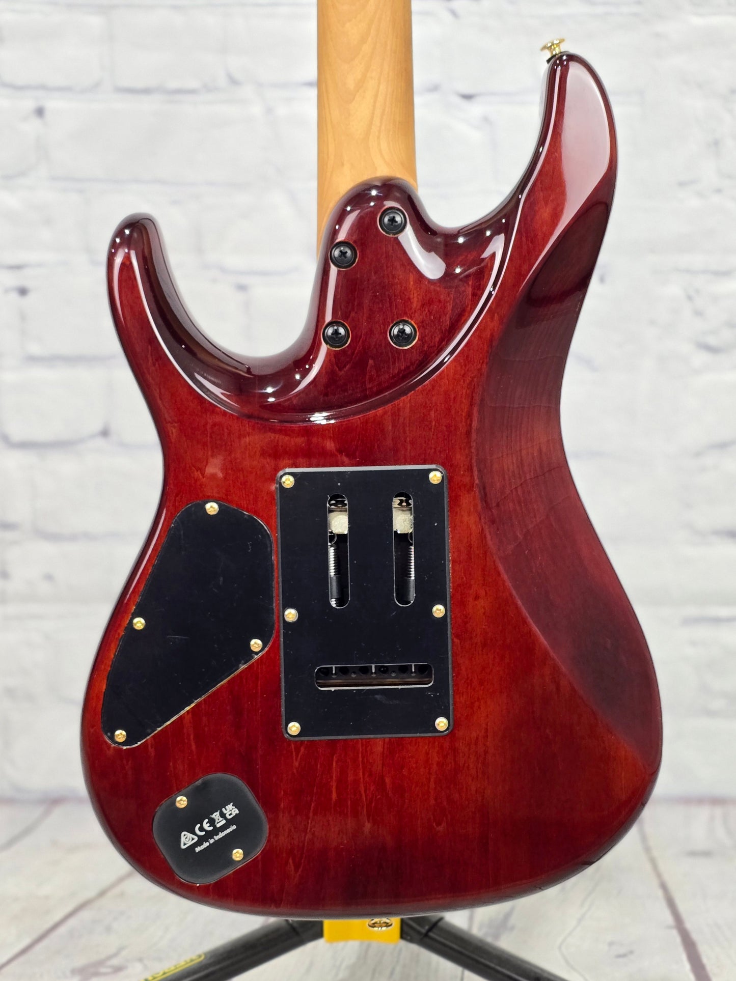 Ibanez Premium AZ47P2K DEB 6 String Electric Guitar Koa Dragon's Eye Burst