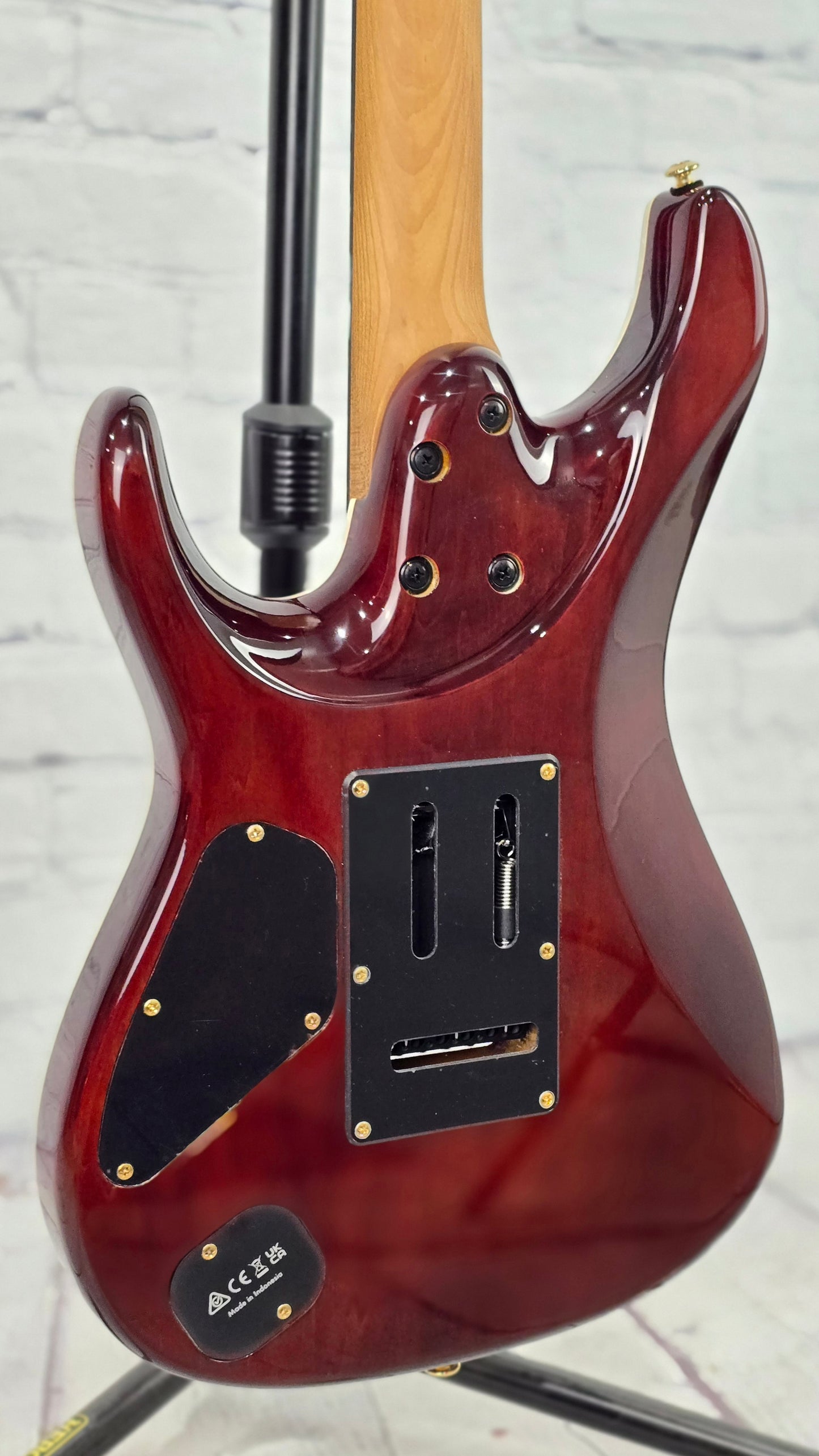 Ibanez Premium AZ47P2K DEB 6 String Electric Guitar Koa Dragon's Eye Burst