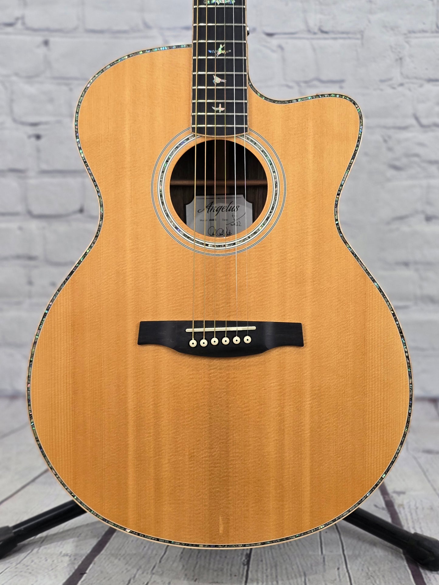 USED Paul Reed Smith PRS Guitars SE Angelus A60E 6 String Acoustic Guitar Ziricote