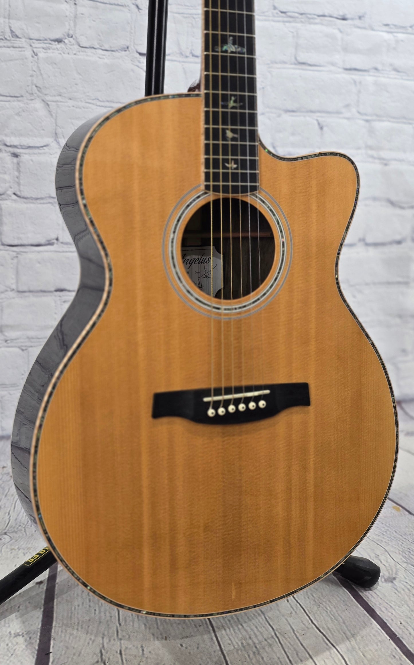 USED Paul Reed Smith PRS Guitars SE Angelus A60E 6 String Acoustic Guitar Ziricote
