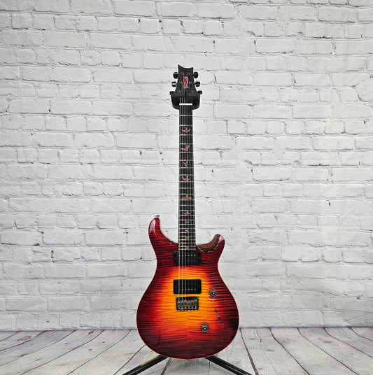 Paul Reed Smith PRS Guitars Private Stock #12054 Custom 24 Hardtail 6 String Electric Guitar Dragon's Breath Glow