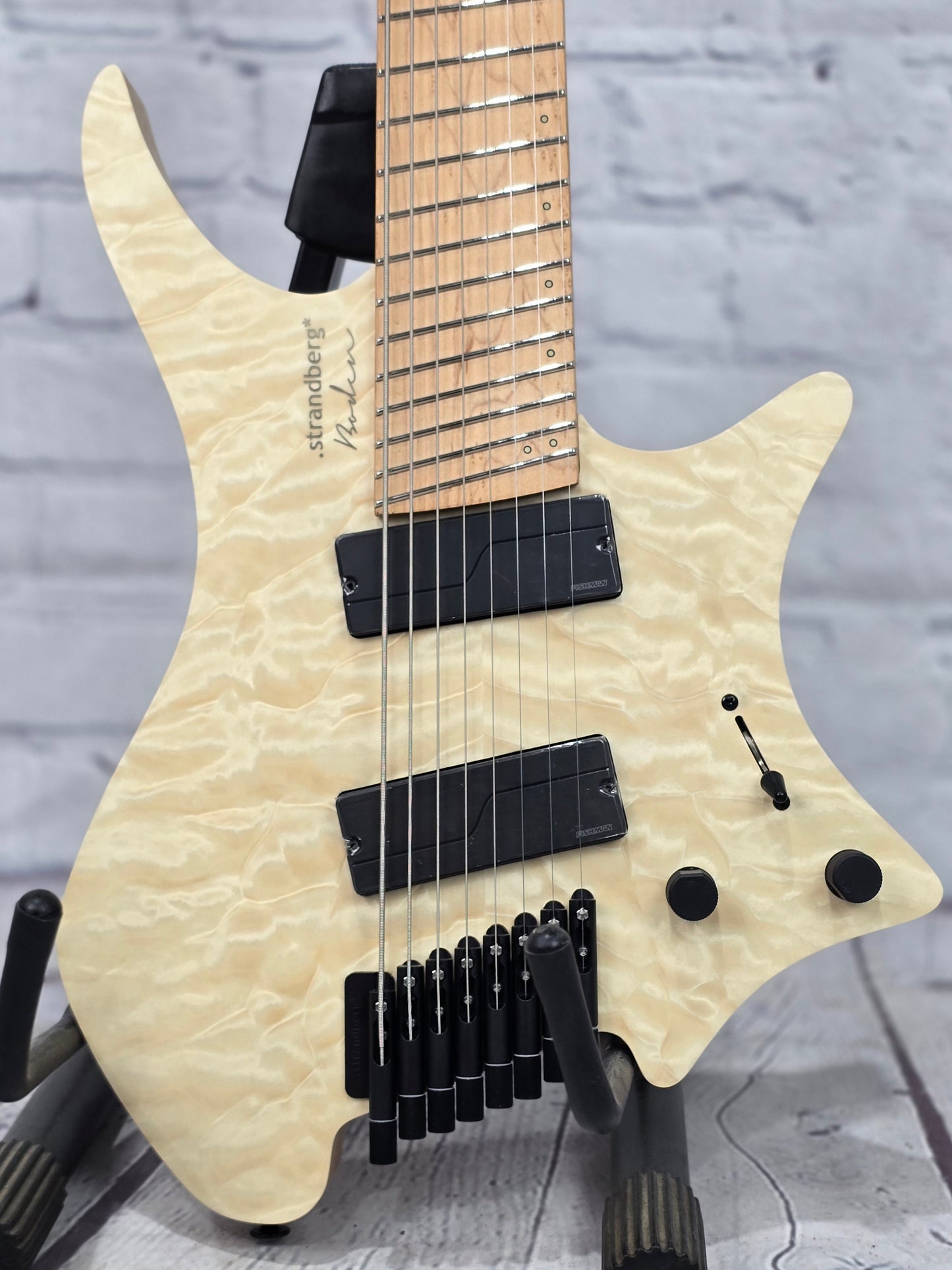 Strandberg Boden Original NX 8 String Electric Guitar Quilt Natural