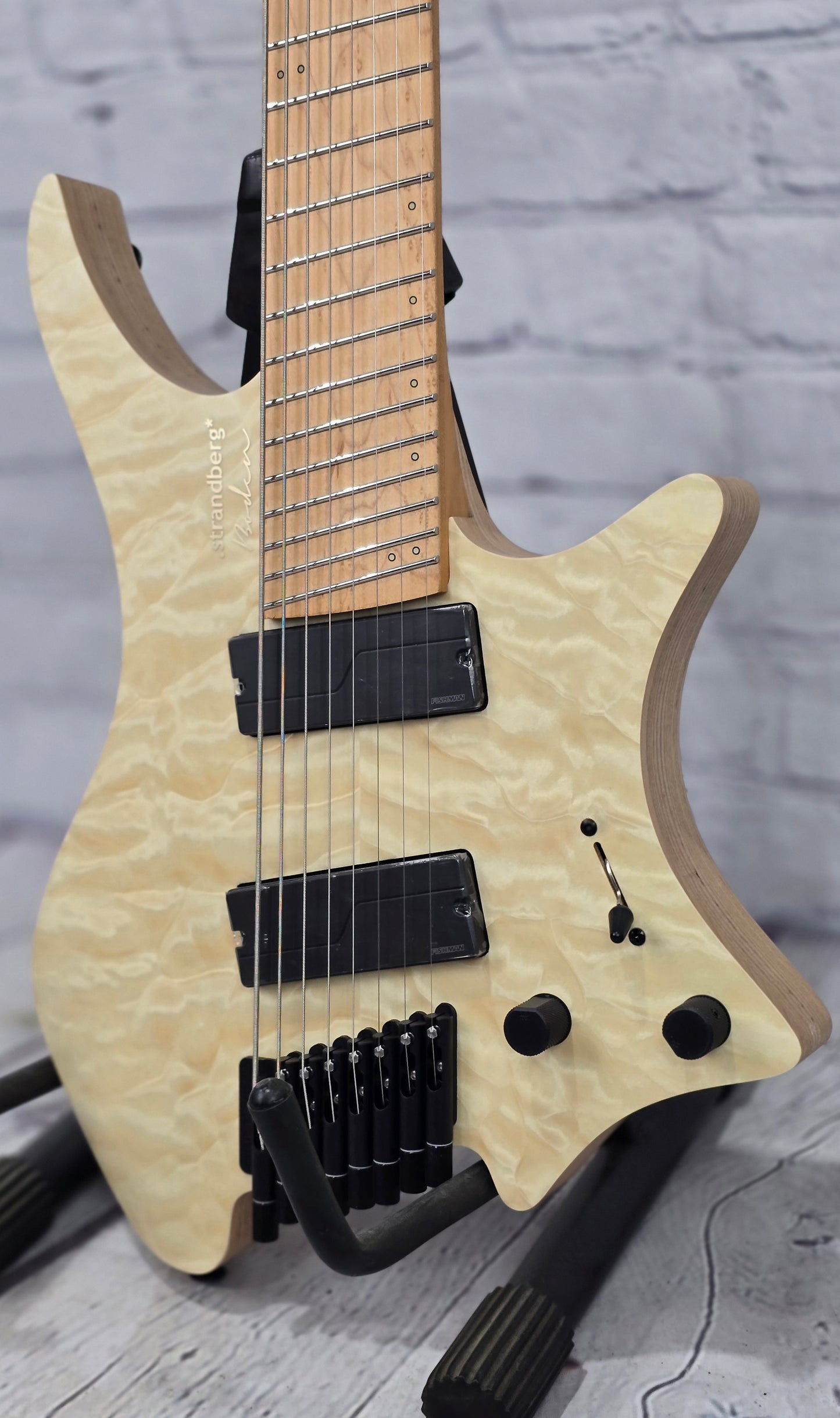 Strandberg Boden Original NX 8 String Electric Guitar Quilt Natural