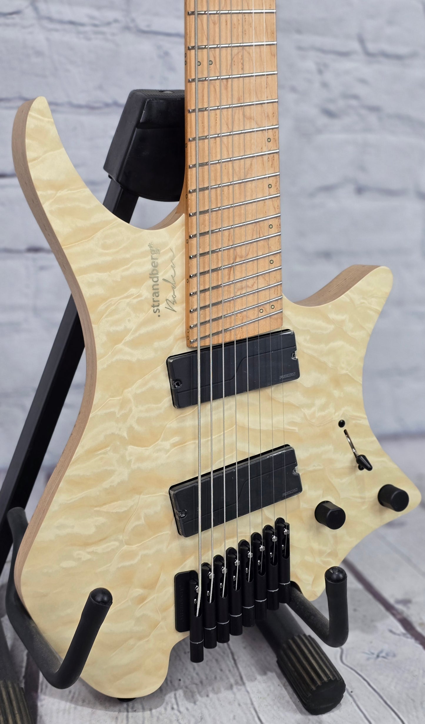 Strandberg Boden Original NX 8 String Electric Guitar Quilt Natural