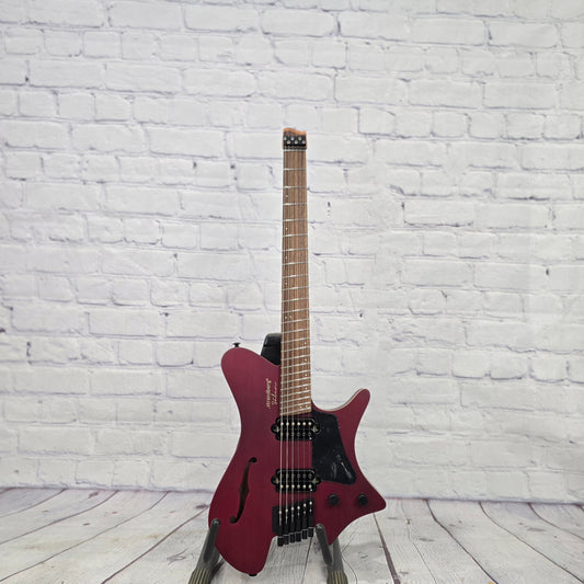 Strandberg Salen Jazz NX 6 String Semi-Hollow Electric Guitar Burgundy