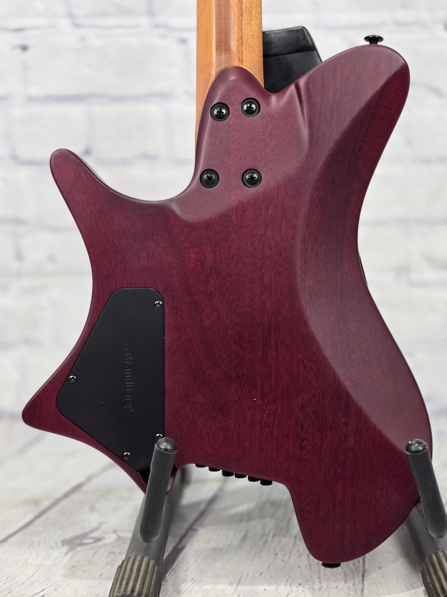 Strandberg Salen Jazz NX 6 String Semi-Hollow Electric Guitar Burgundy