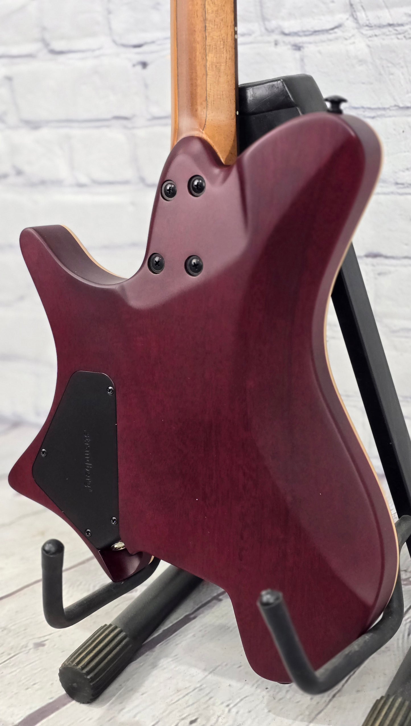 Strandberg Salen Jazz NX 6 String Semi-Hollow Electric Guitar Burgundy