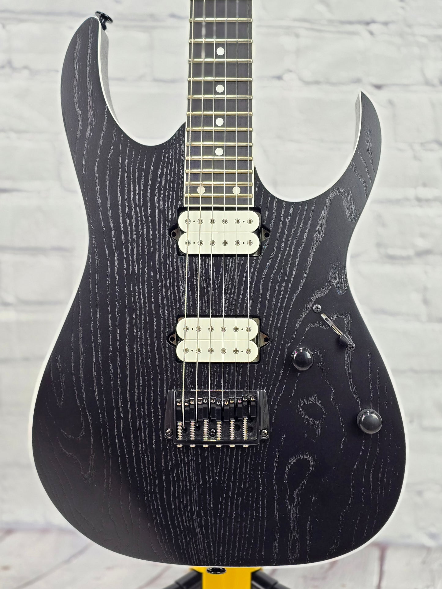 Ibanez Prestige RGR652AHBF WK 6 String Electric Guitar Weathered Black
