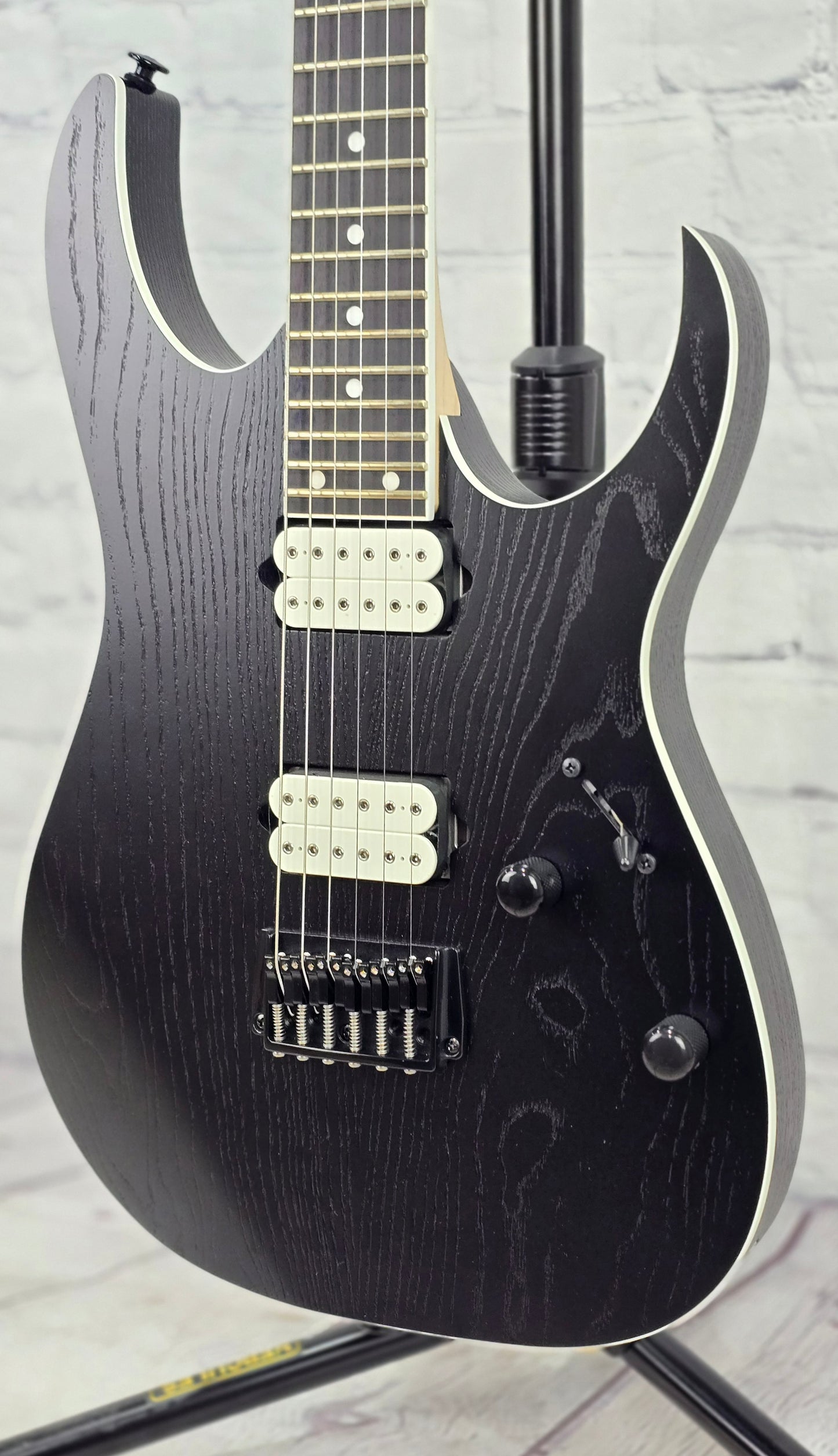 Ibanez Prestige RGR652AHBF WK 6 String Electric Guitar Weathered Black