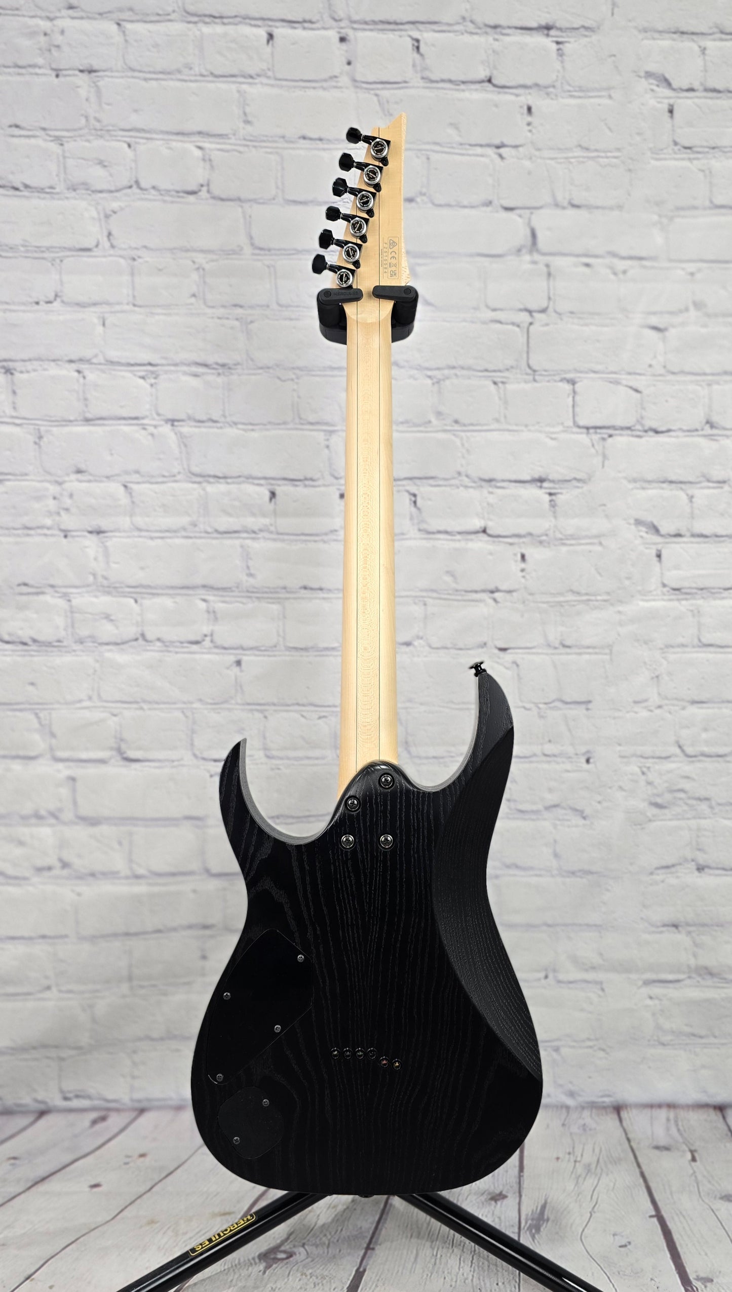 Ibanez Prestige RGR652AHBF WK 6 String Electric Guitar Weathered Black
