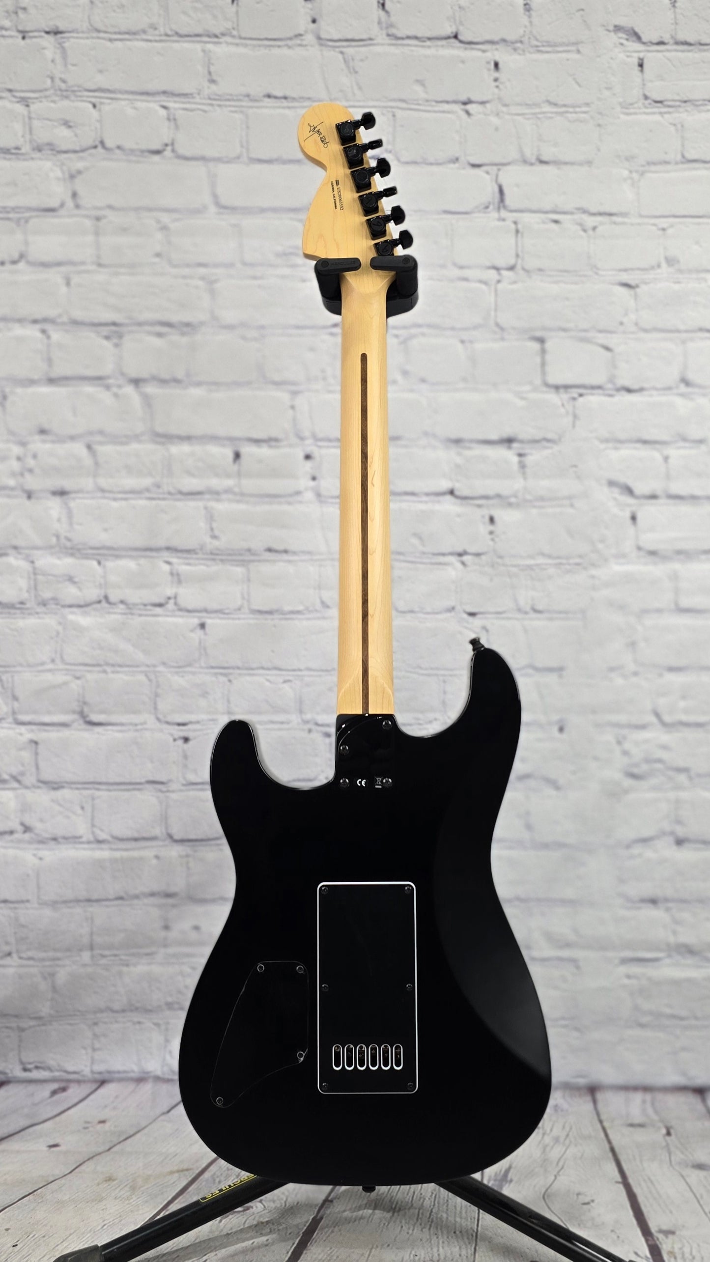 USED Fender USA Jim Root Stratocaster EverTune Electric Guitar Satin Black