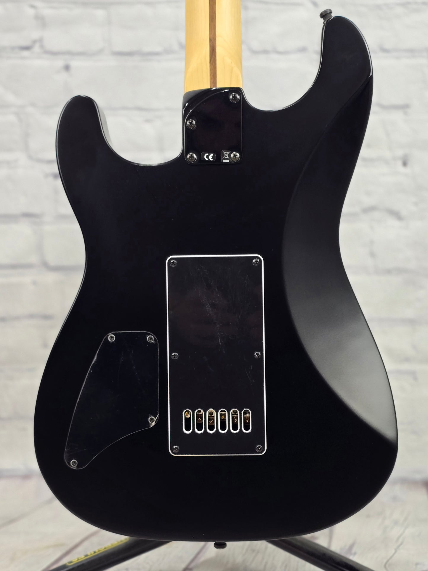 USED Fender USA Jim Root Stratocaster EverTune Electric Guitar Satin Black