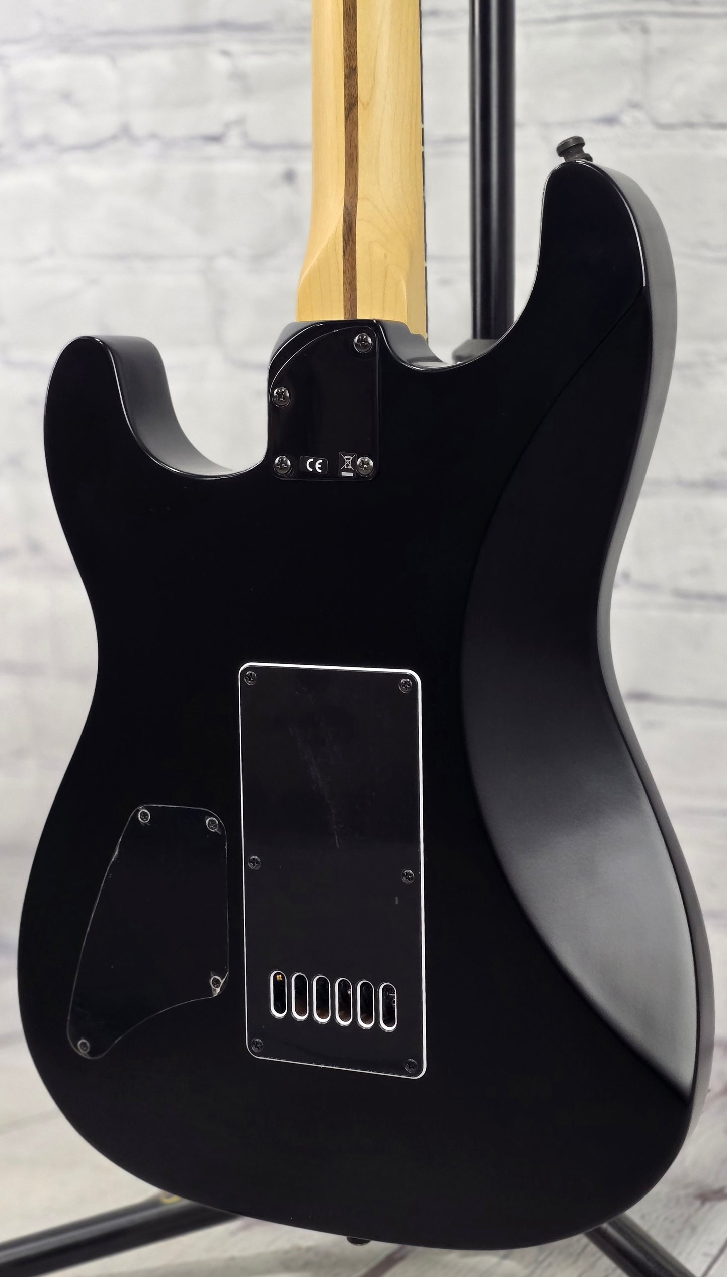 USED Fender USA Jim Root Stratocaster EverTune Electric Guitar Satin Black