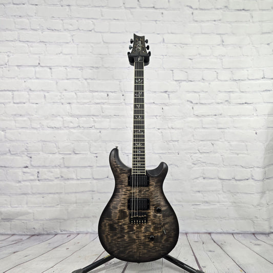 Paul Reed Smith PRS Guitars Mark Holcomb Custom 24 Core 6 String Electric Guitar Charcoal Wraparound Burst