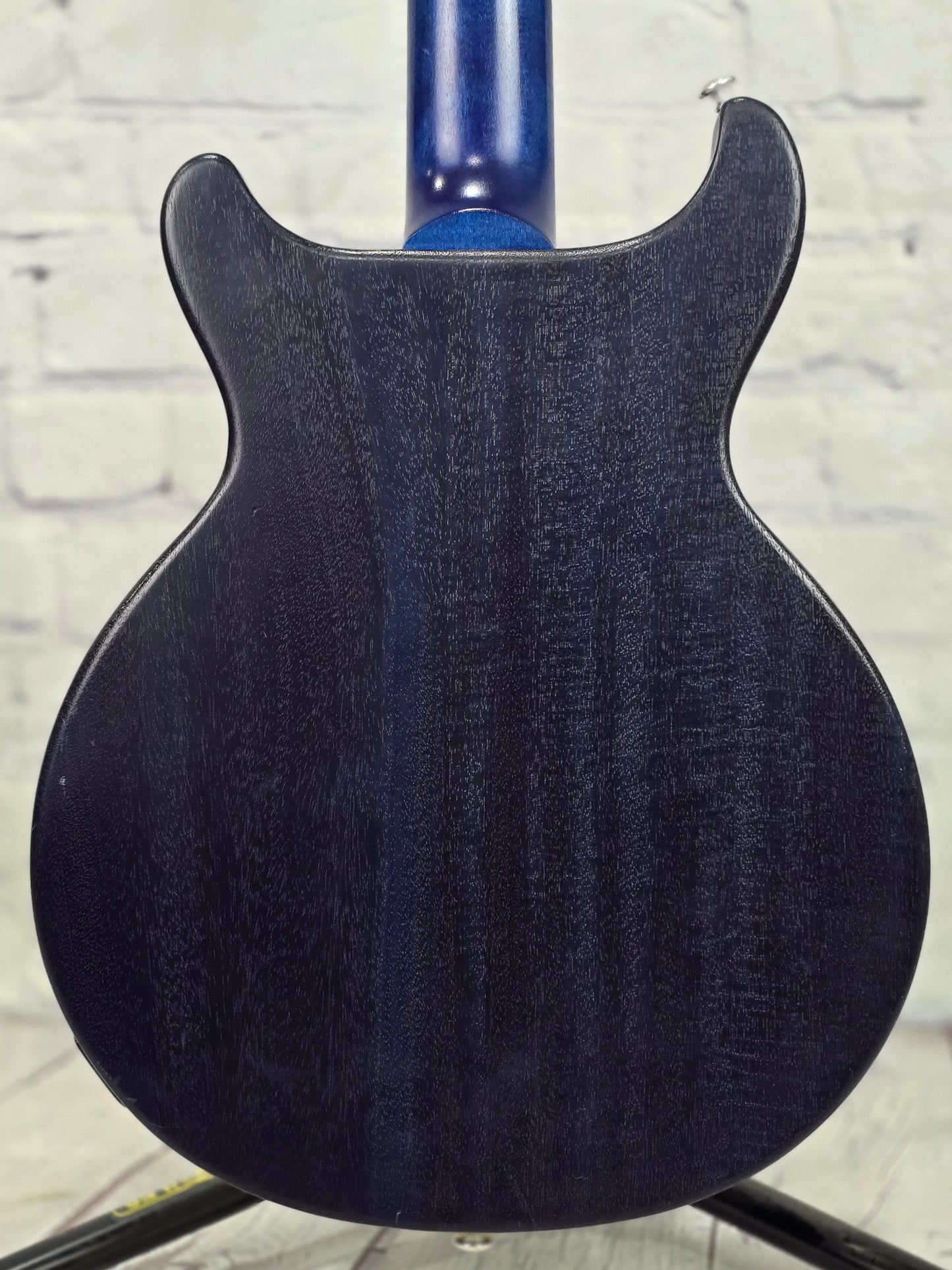 USED Gibson Les Paul Special Tribute DC 6 String Electric Guitar Blue Stain