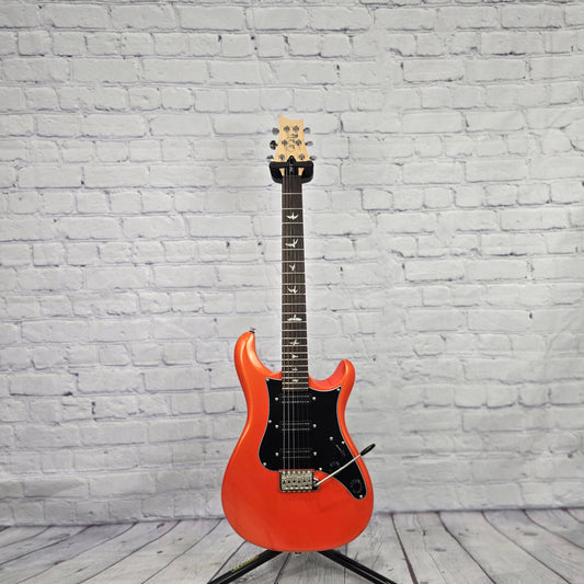 USED Paul Reed Smith PRS SE NF3 Rosewood 6 String Electric Guitar Metallic Orange
